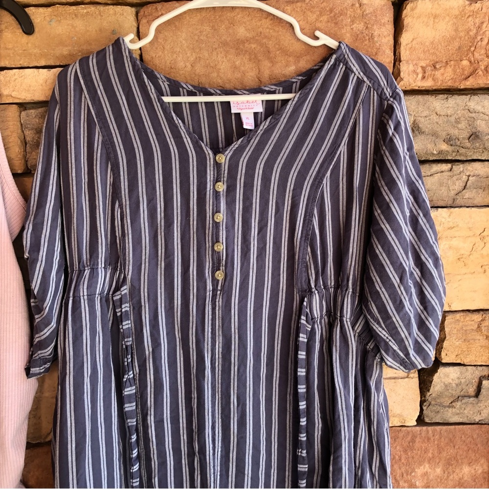 Isabel Maternity short sleeve & sleeveless tops Bundle EUC XL - Picture 4 of 16
